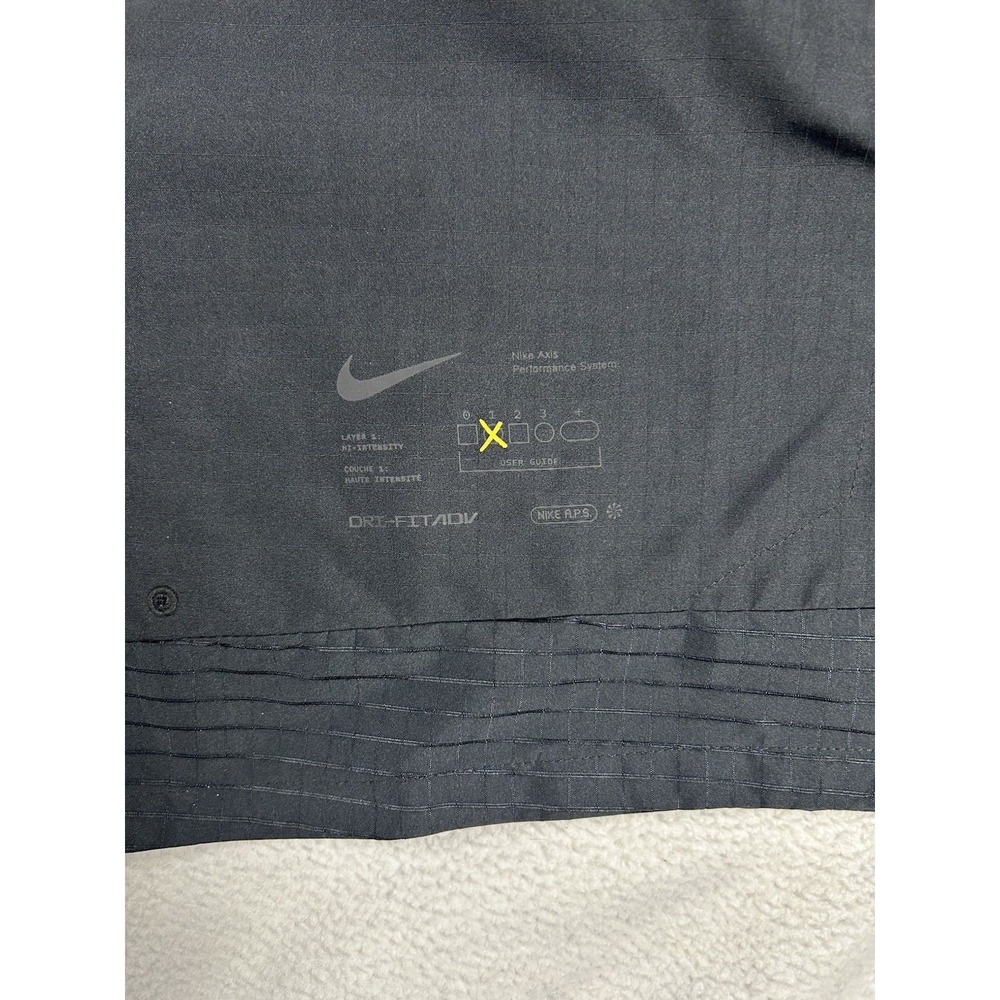 Nike Shorts Men's 3XL Black Dri FIT ADV Running Athletic Drawcord APS Unlined - Picture 3 of 10